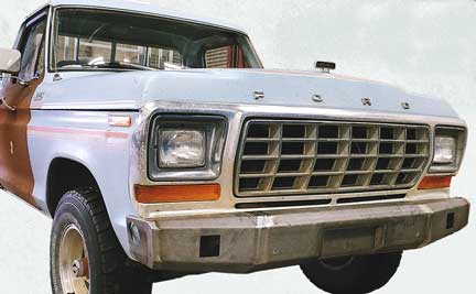 Ford Heritage Bumper Kit - Front Aftermarket