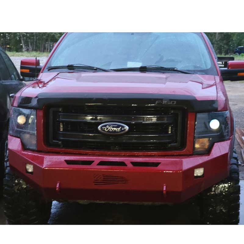 US Flag on Truck Bumper - MOVE Bumpers